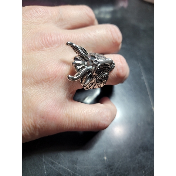 Baphomet Men's Ring - Picture 6 of 7